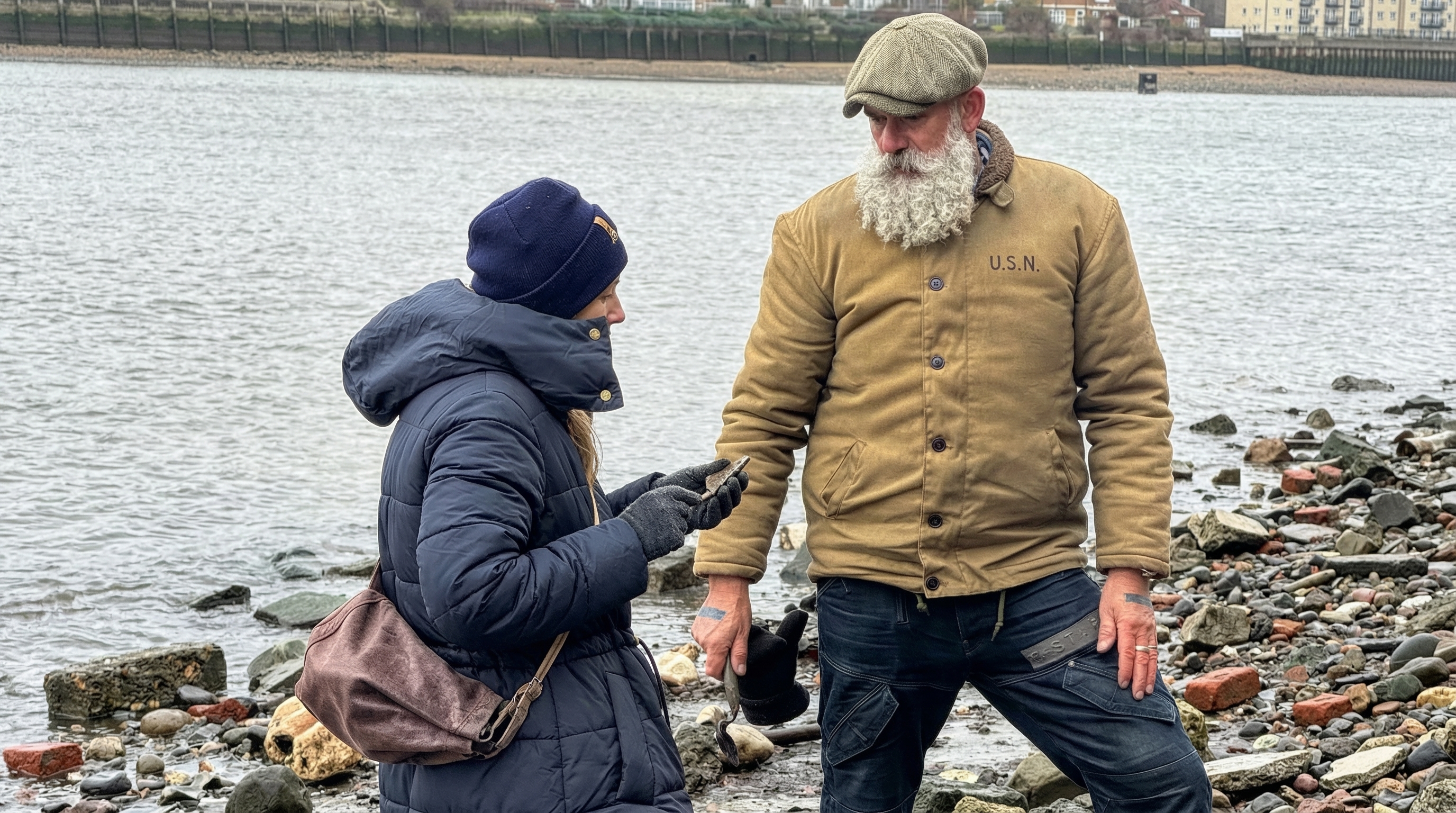 Steve Brooker out in the field