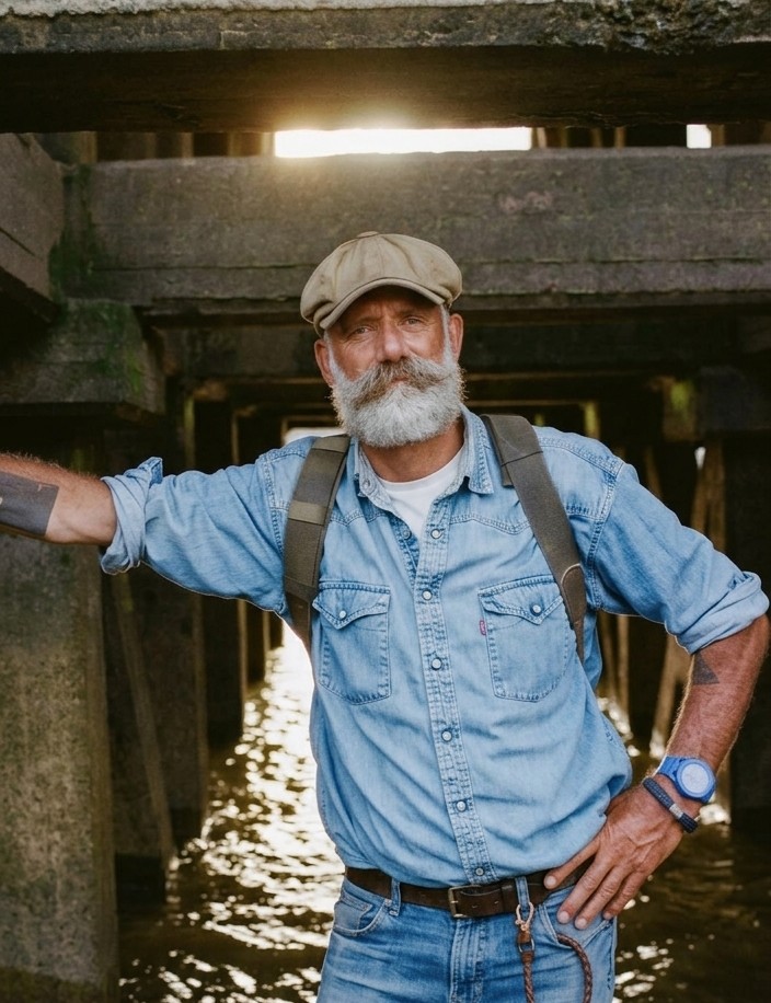 Steve Brooker — antique dealer and star of Mud Men